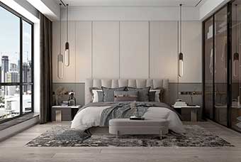潮州现代风格-卧室