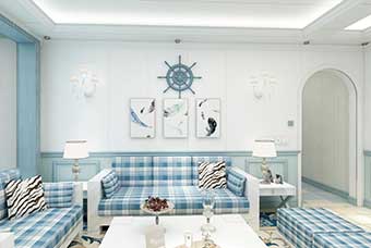 潮州地中海风格-客厅