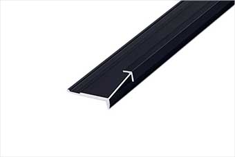 潮州航空纤维墙咔铝合金阳角线（哑黑氧化）