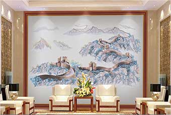 潮州森佰汇航空纤维墙咔（唯我中华）