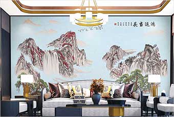 潮州森佰汇航空纤维墙咔(鸿运当头)